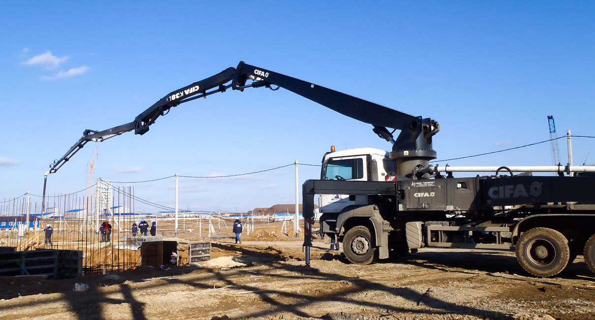 Mobil Beton Pompası